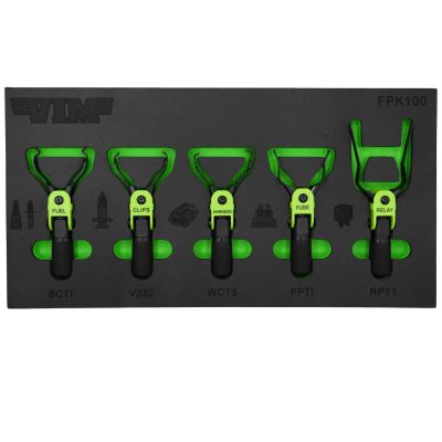 VIM Tools FPK100 Flex Finger Plier Kit - 5 Piece