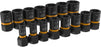 GearWrench 15-pc 1/4" & 3/8" Drive Bolt Biter Impact Extraction Socket Set
