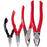 Vampire Pro. Tools 4 Piece S4A VamPLIERS Set - 5", 6.25", 7", and 8"